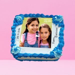 photo birthday cake