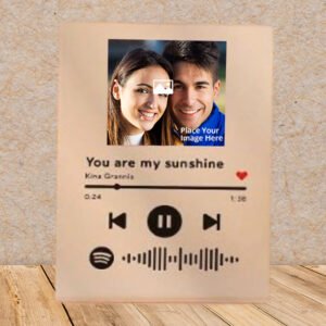 spotify song picture frame